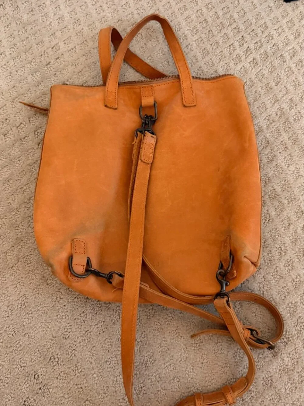 Abel Leather Backpack